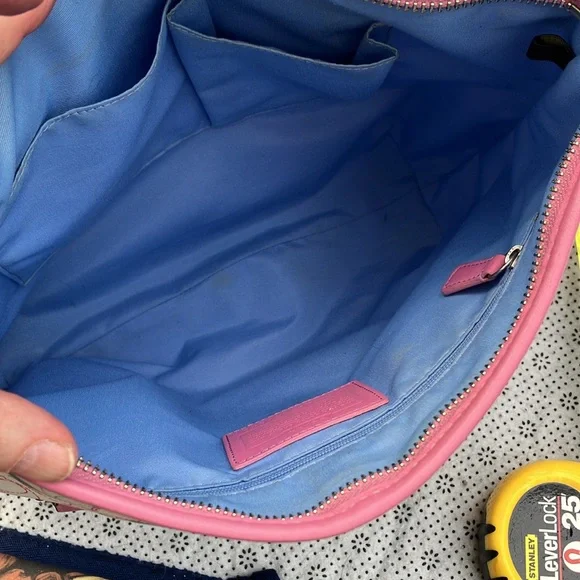 Coach F16481 Chelsea multi-color pink pastel monogram crossbody - Picture 14 of 14